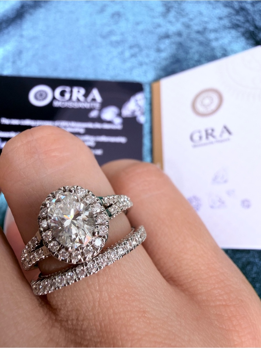 💍🌹Stunning 4K Moissanite Diamond 14K Gold-Plated Ring – Brand New Arrivals!💍🌹